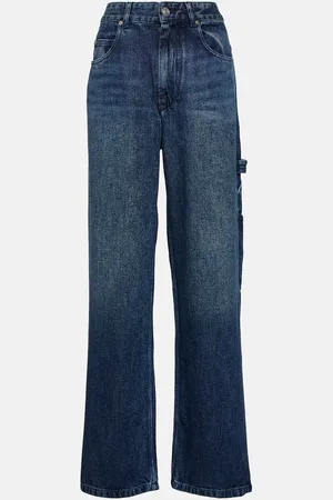 Marant Etoile Jean cargo Bymara à taille haute