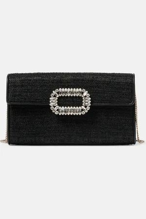 Roger Vivier Pochette Bouquet Mini en tweed