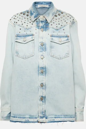 Alessandra Rich Veste en jean