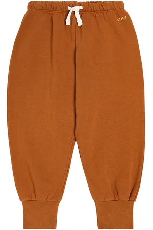 Tiny Cottons Pantalon de survêtement en coton à logo