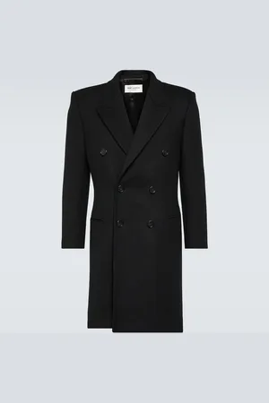 Saint Laurent Manteau en laine