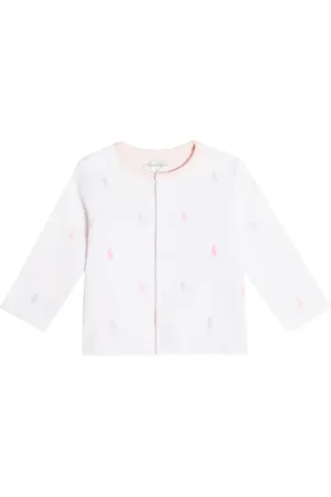 Ralph Lauren Bébé – Cardigan en maille torsadée de coton