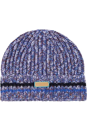 Scotch&Soda Bonnet en coton mélangé intarsia