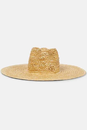 Ruslan Baginskiy Fedora en paille à logo