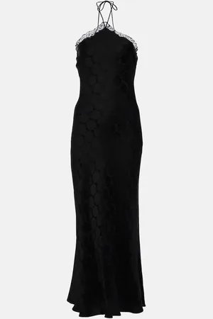 Stella McCartney Robe midi en dentelle à fleurs