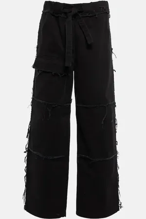 DRIES VAN NOTEN Jean ample à taille haute