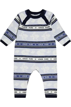 Kenzo Bébé – Grenouillère en coton à logo