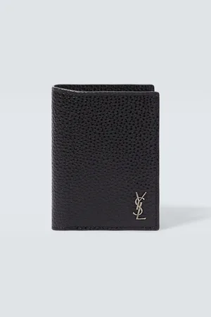Saint Laurent Portefeuille Tiny Cassandre en cuir