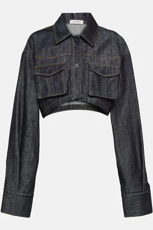The Mannei Blazer raccourci Gudari en denim
