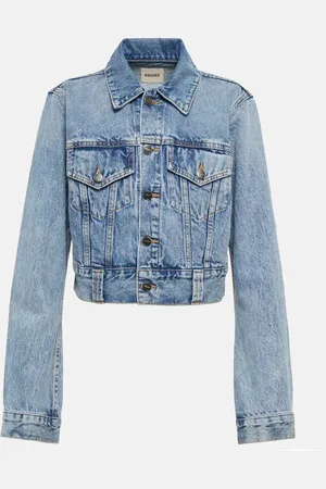 Khaite Veste Rizzo en jean