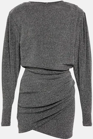 Marant Etoile Robe Benedicte métallisée