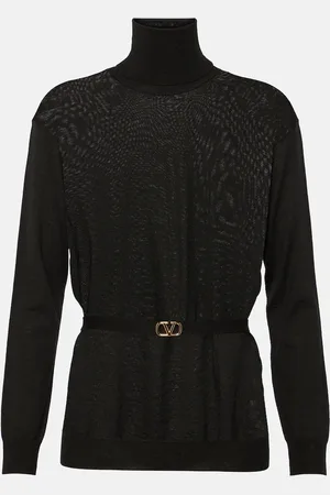 VALENTINO Pull en laine vierge à col roulé