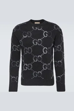 Gucci Pull GG intarsia en laine mélangée