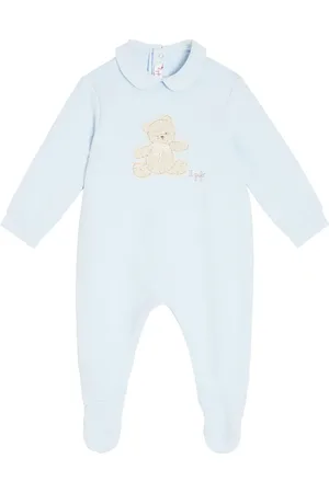 Il gufo Bébé – Grenouillère en coton mélangé