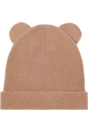 Max Mara Bonnet Teddy Bear en cachemire