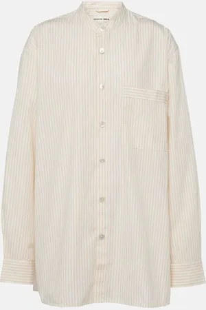 Birkenstock X Tekla – Chemise de pyjama rayée en coton
