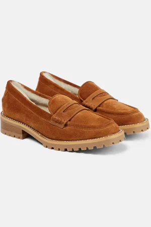 Jimmy Choo Mocassins Deanna en daim à ornements