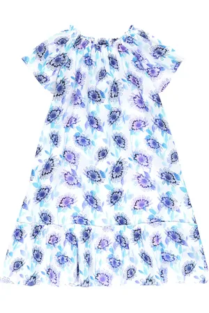 Vilebrequin Robe en coton à fleurs