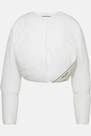 Prada Veste doudoune raccourcie en coton