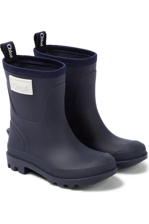 Chloé Chloé Kids Bottines de pluie à logo