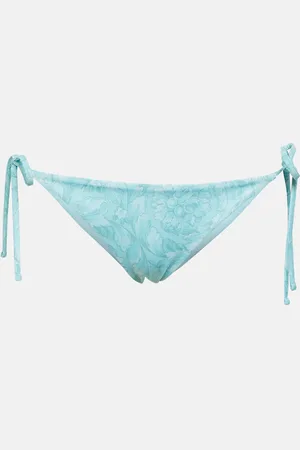 VERSACE Culotte de bikini Barocco à taille basse