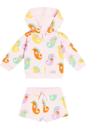 Stella McCartney Bébé – Ensemble sweat-shirt à capuche et short