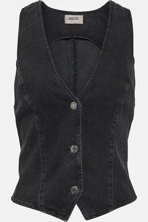 AGOLDE Gilet de costume Heller en jean
