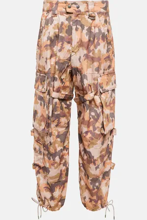 Isabel Marant Pantalon cargo Helore imprimé en coton