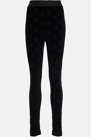 Dolce & Gabbana Legging en coton à logo