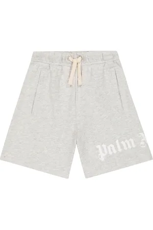 Palm Angels Short en coton à logo