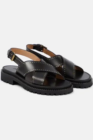 Isabel Marant Sandales en cuir Baem