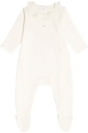 Chloé Chloé Kids Bébé – Grenouillère et doudou en coton