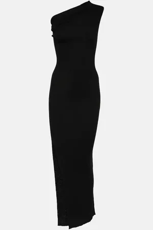 Rick Owens Robe longue Athena en laine vierge