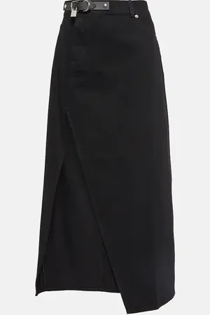 J.W.Anderson Jupe longue asymétrique en jean