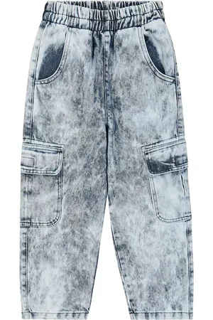 The New Society Pantalon cargo Rene en denim de coton