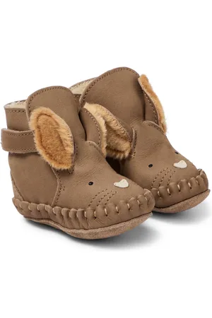 Donsje Bébé – Bottines Kapi Squirrel en cuir