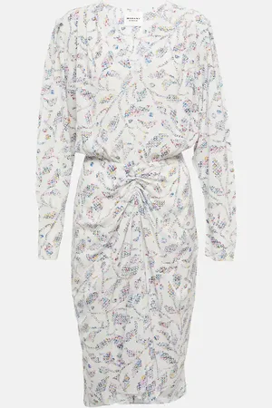 Marant Etoile Robe midi Danalia imprimée
