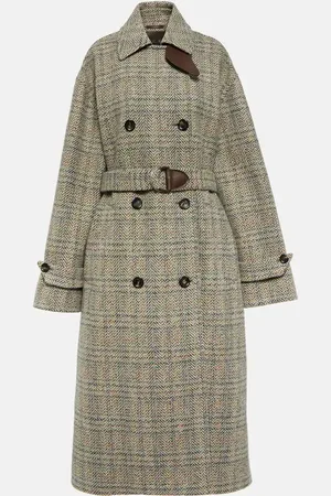 Loro Piana Manteau en laine et cachemire mélangés