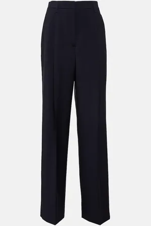 Prada Pantalon ample en laine et mohair