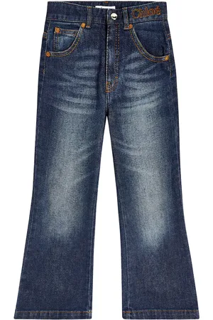Chloé Chloé Kids Jean droit brodé