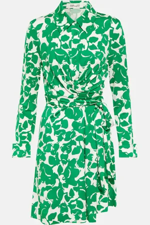 Diane von Furstenberg Robe portefeuille Didi à fleurs