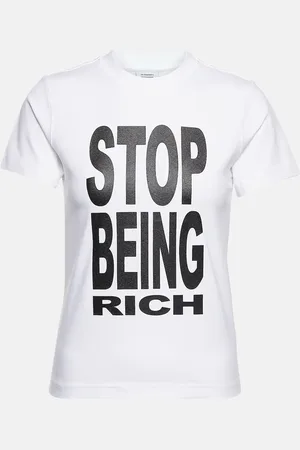 Vetements T-shirt imprimé en coton mélangé