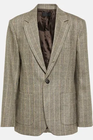 NILI LOTAN Blazer Gael Boyfriend en laine et cachemire