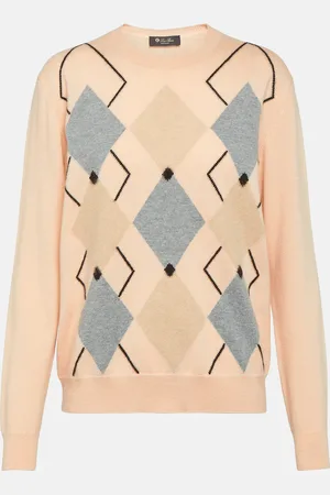 Loro Piana Pull Argyle en cachemire