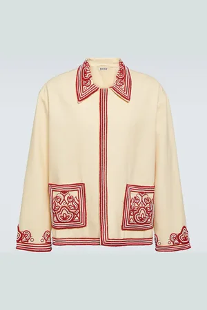BODE Veste Flora en coton à perles