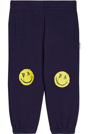 Palm Angels Pantalon de survêtement imprimé en coton