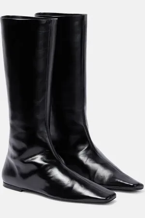 The Row Bottes Bette en cuir