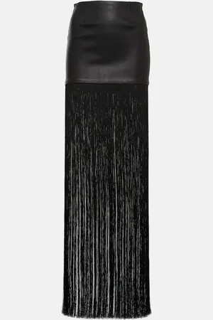 Stouls Jupe longue Shanghai en cuir