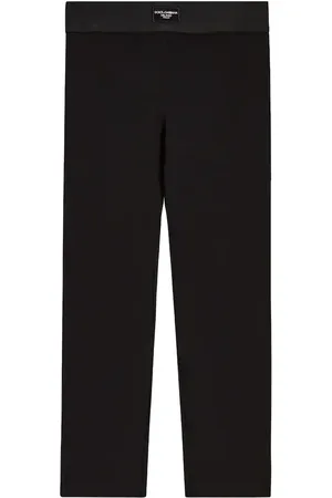 Dolce & Gabbana Legging en coton à logo