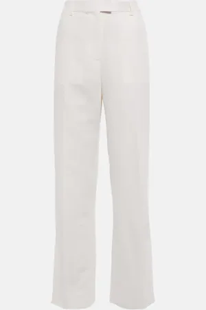 AYA MUSE Pantalon ample Polaris en lin et coton
